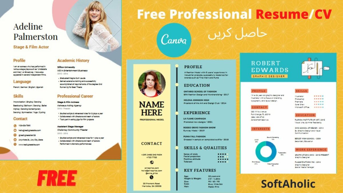 Verleihen Sie Ihrem Lebenslauf & Motivationsschreiben Ausdruck mit Canva