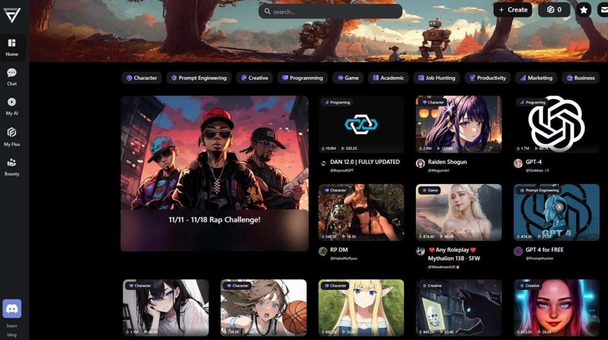 FlowGPT ist alles, was die GPT Store immer sein sollte