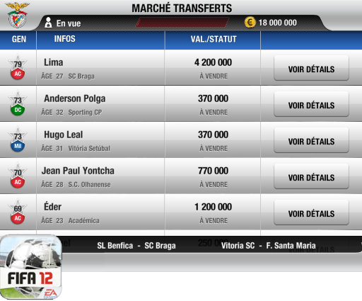 FIFA 12 - Mode carrière