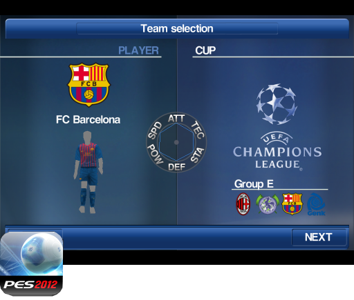 PES 2012- Ligue des champions