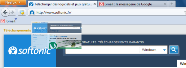Barre personnelle des Favoris Firefox