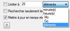 Définir la limite de la playlist intelligente