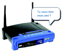 Routeur WiFi qui veut être votre ami