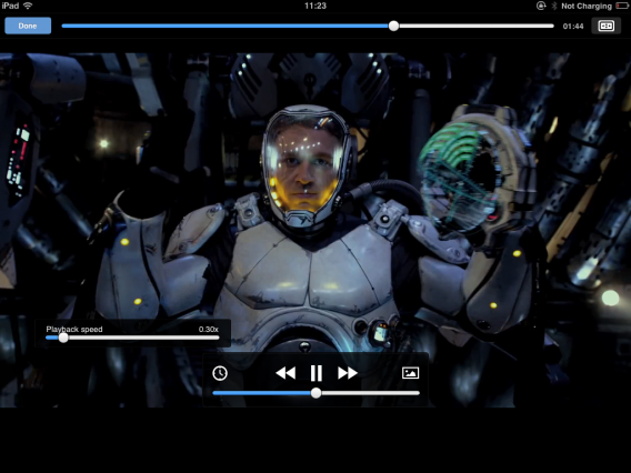 VLC iOS playback