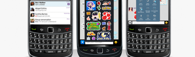 Viber pour BlackBerry se met à jour avec des stickers et des appels gratuits