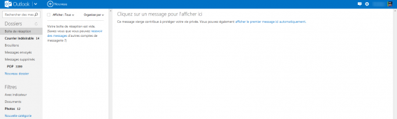 outlook interface