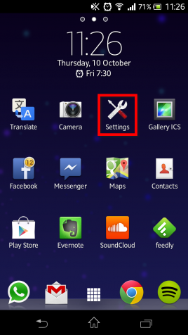 Android KitKat 4.4 sauvegarde