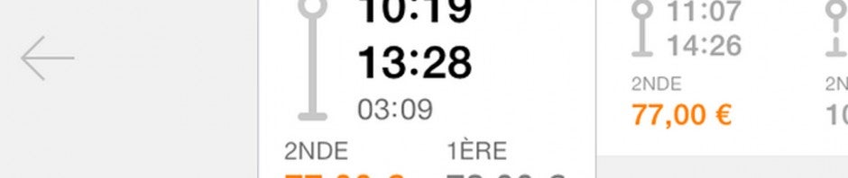 Appli du jour : Capitaine Train pour acheter ses billets de train en 1 minute [IPhone, Web]