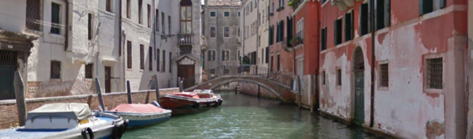 Google ajoute les canaux de Venise à Street View