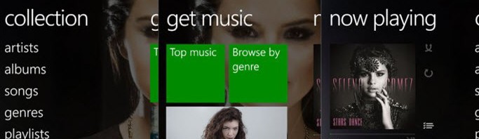 Windows Phone 8: Microsoft lance ses applications XBox Music et Xbox Video