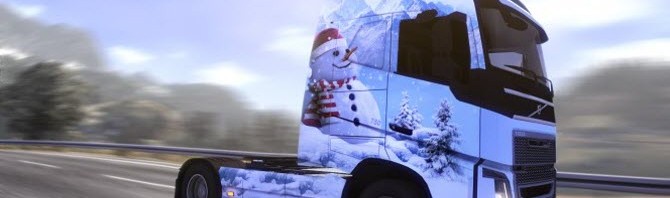 Euro Truck Simulator 2: le DLC Ice Cold Paint Jobs disponible