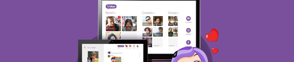 L’application de messagerie Viber disponible pour Windows 8.1