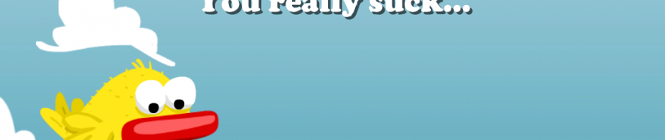 Flappy Bird aurait-il tout copié sur le jeu français “Piou-Piou contre les cactus”?