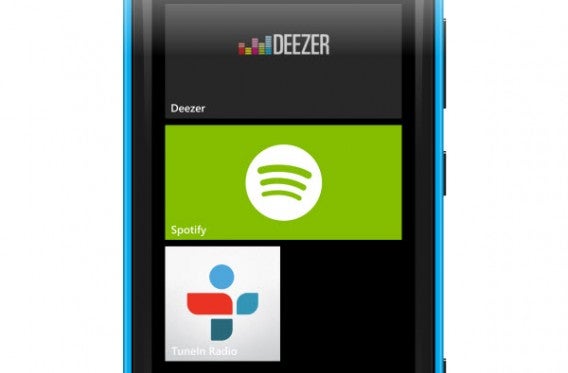 Streaming music
