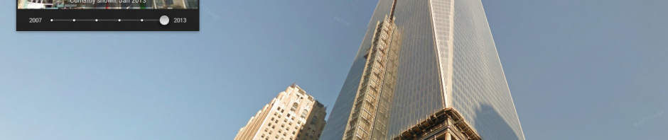 Google Street View propose son effet Retour vers le futur