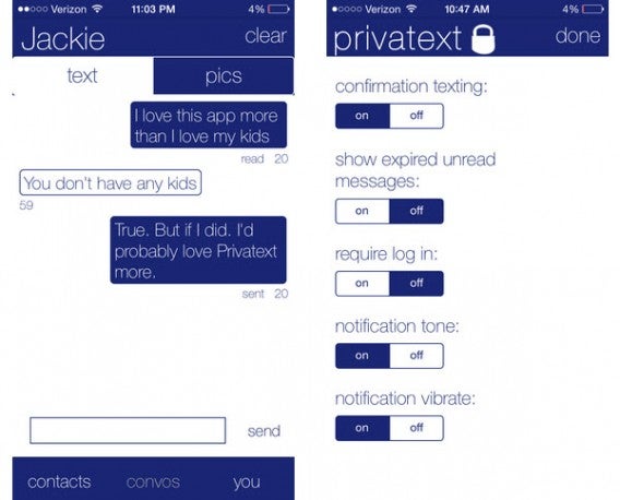 Privatext