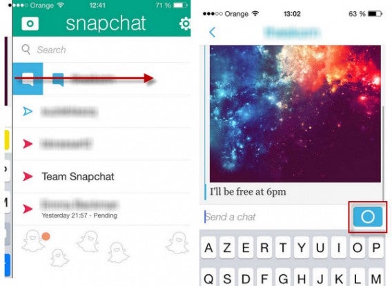 Snapchat video