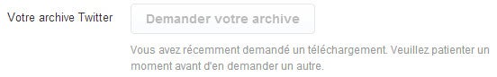 Twitter - archives