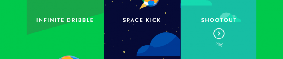 Google lance des mini-jeux dédiés à la Coupe du monde: Kick with Chrome
