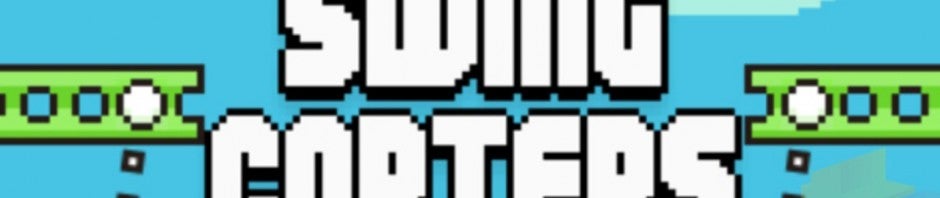 Après Flappy Bird, voici Swing Copters, le nouveau jeu de Dong Nguyen