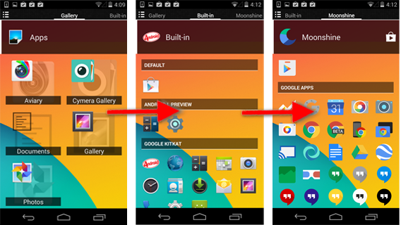 Changer icones Android Nova Launcher