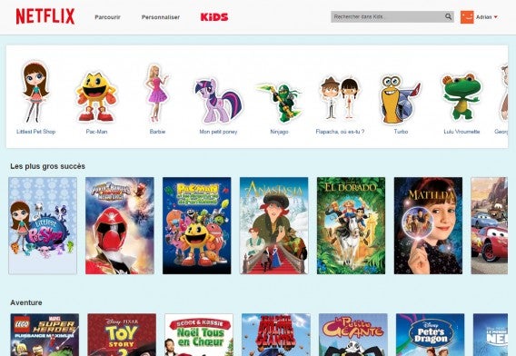 Netflix pour les enfants?