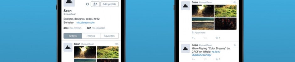Twitter se met à l’heure d’iOS 8 et relooke les pages de profil