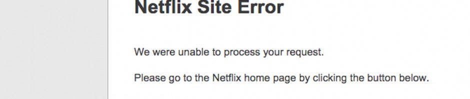 Moins d’une semaine après son lancement, Netflix tombe en panne presque deux heures