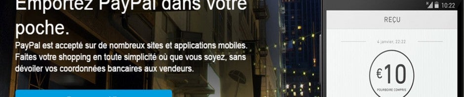 Payez votre resto sur appli mobile via PayPal à Nancy
