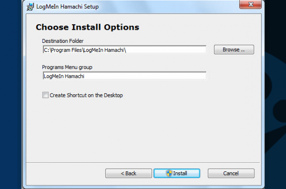 Install Hamachi