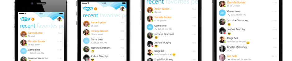 Skype pour iOS maintenant compatible pour l’iPhone 6 et l’iPhone 6 Plus
