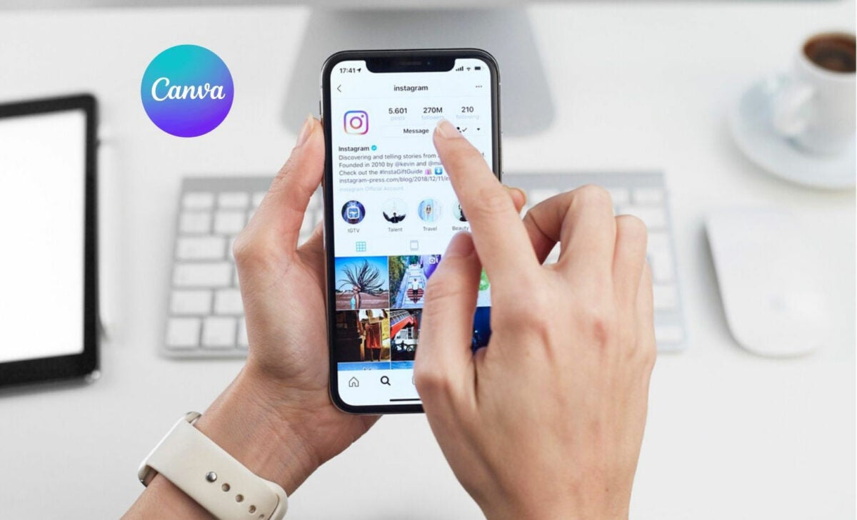 Pour Instagram, il n’existe pas de meilleur outil que Canva