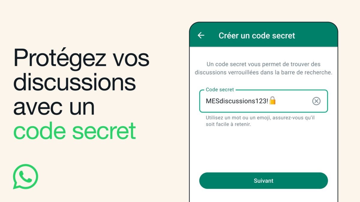 Ne laissez personne lire vos chats WhatsApp avec cette nouvelle fonctionnalité géniale