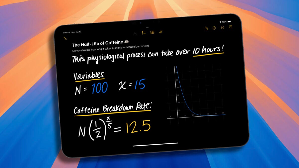 La nouvelle application Calculatrice d’iPadOS 18 est impressionnante