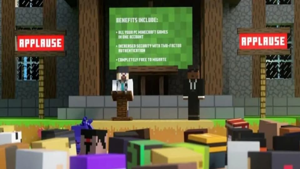 Minecraft necesitará una cuenta de Microsoft a partir de marzo de 2022