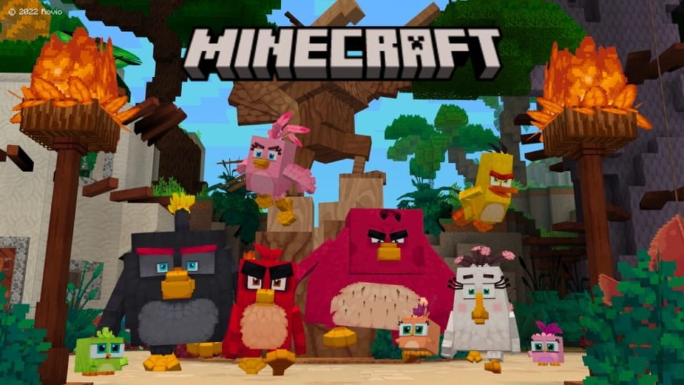 Angry Birds aterriza en Minecraft en un nuevo DLC