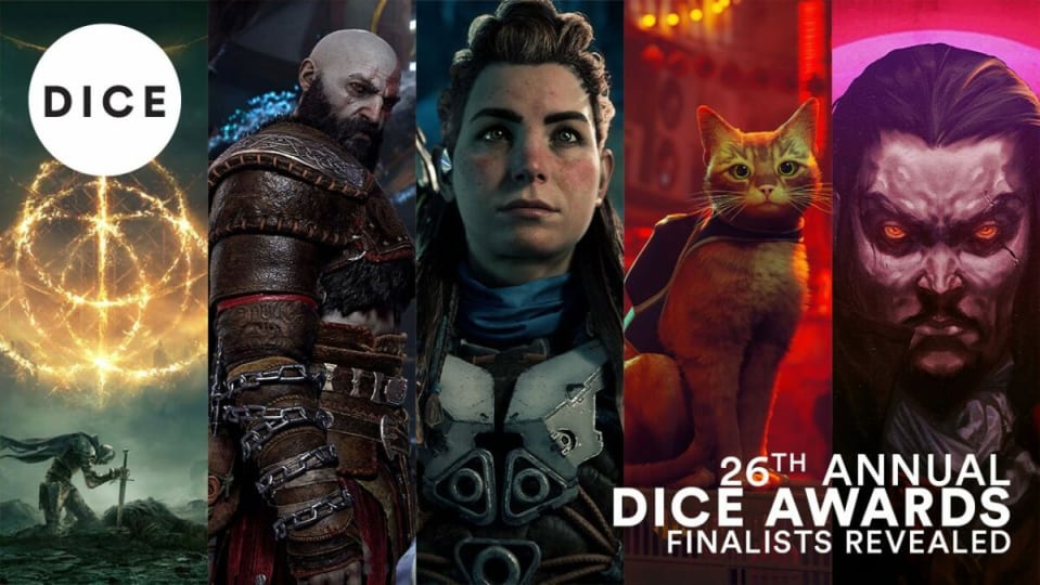 God of War Ragnarök reina en las nominaciones de los DICE Awards, superando a Elden Ring