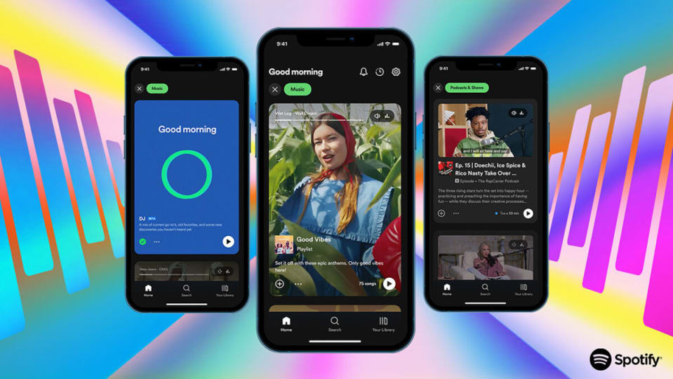 Spotify anuncia un rediseño de su app con una clara inspiración en TikTok