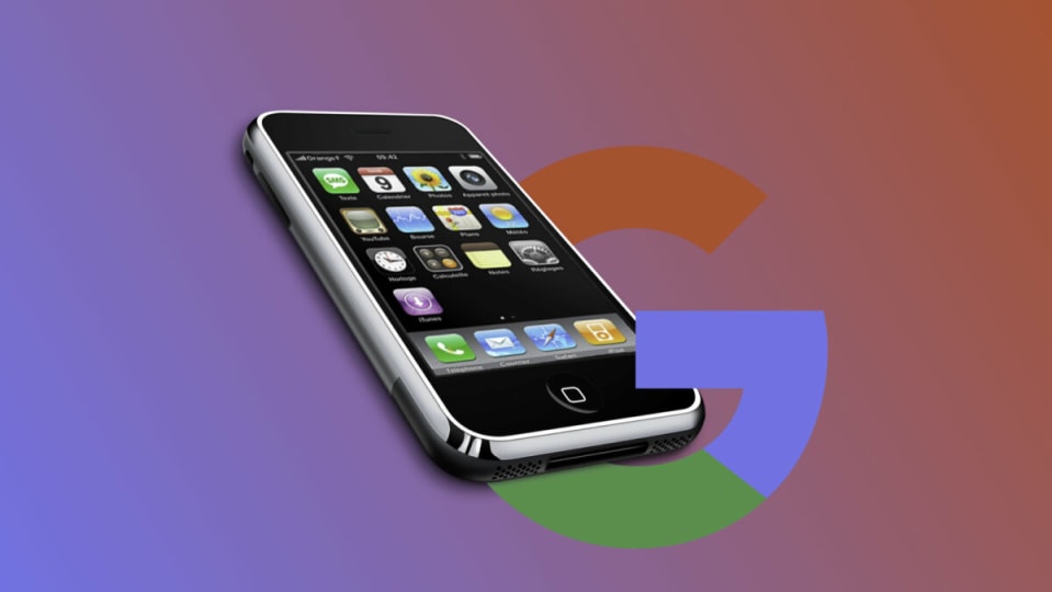 ¿Sabías que Google jugaba con el iPhone en 2007?