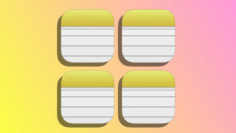 Cómo usar la vista de galería de Notas en nuestro iPhone, iPad o Mac