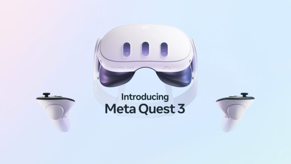 Conoce las Meta Quest 3, la apuesta de Meta para competir contra Apple