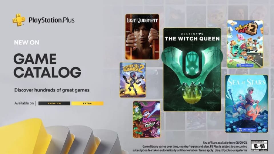 Más juegos para PS Plus en agosto de 2023