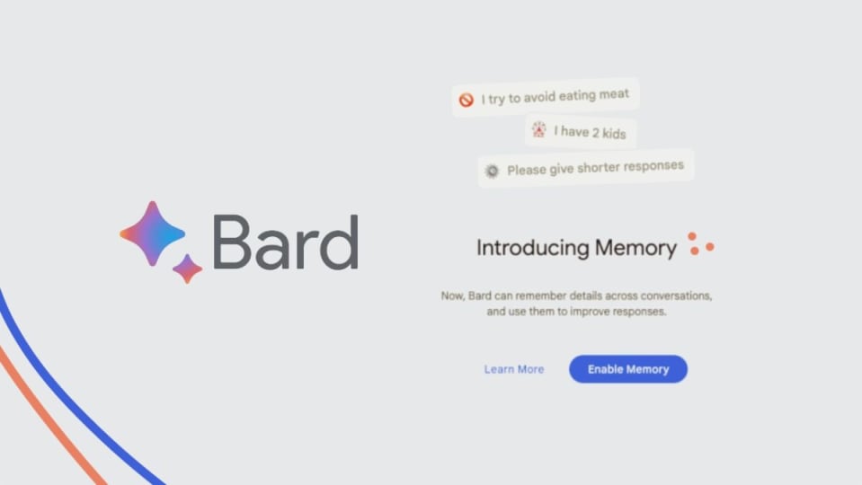 Google no olvida: ahora Google Bard será capaz de recordar
