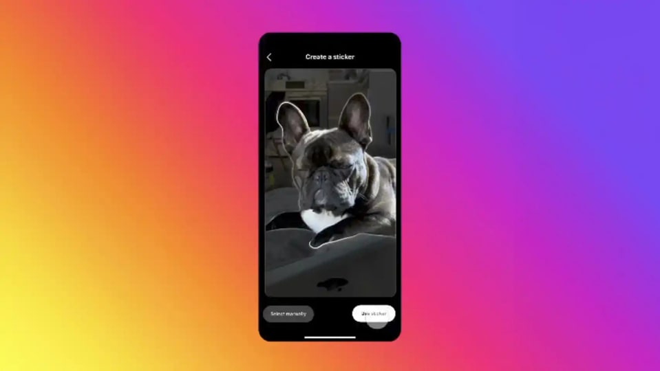Instagram ya prueba una función con la que crear stickers a partir de fotos
