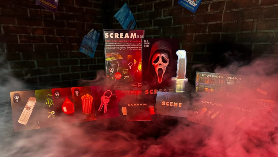 Hay un juego de mesa de ‘Scream’, y ahora sabes que lo necesitas para Halloween