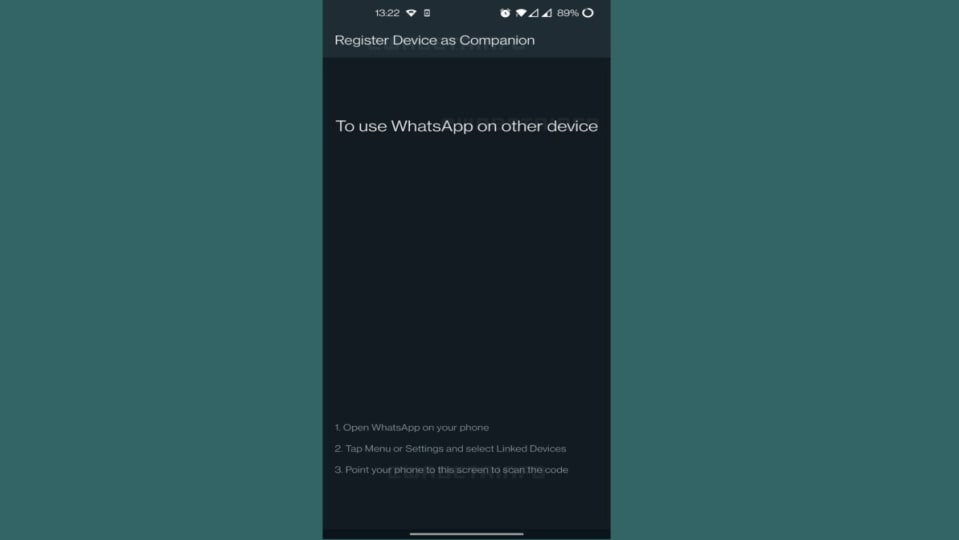 You can soon link a second mobile device to your WhatsApp account