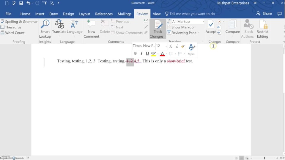 Prepare to switch between editing, viewing, and reviewing in Microsoft Word