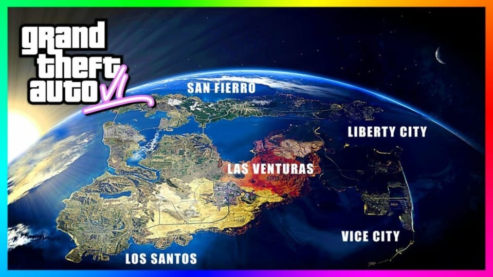 GTA 6 MAP SIZE Compared to GTA 5 - Rockstar's Biggest Map Ever (Based off  Leaked Videos) 