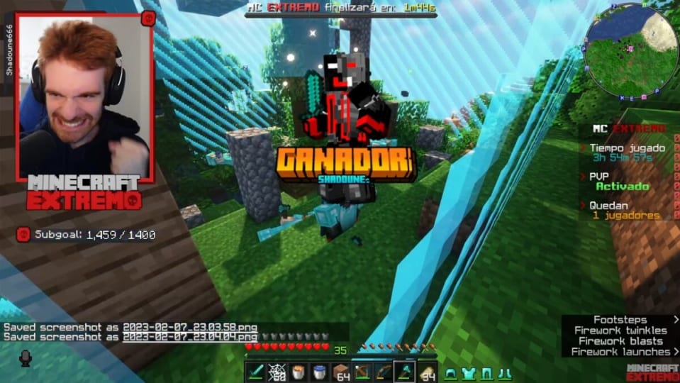 The Most Intense Minecraft Battle Yet: Ibai Llanos vs Shadoune in the Final!