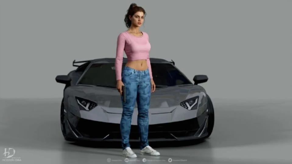 GTA 6 gameplay trailer in Unreal Engine 5 features Lucia in jaw-dropping  details (fan-made concept)